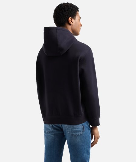 FELPA FULL ZIP E CAPPUCCIO