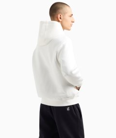 FELPA FULL ZIP E CAPPUCCIO