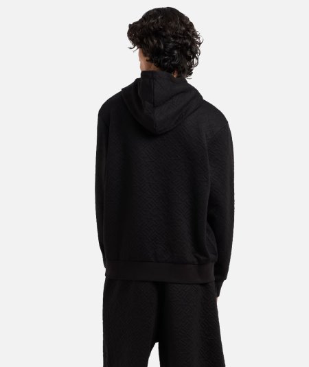 Felpa basic con cappuccio