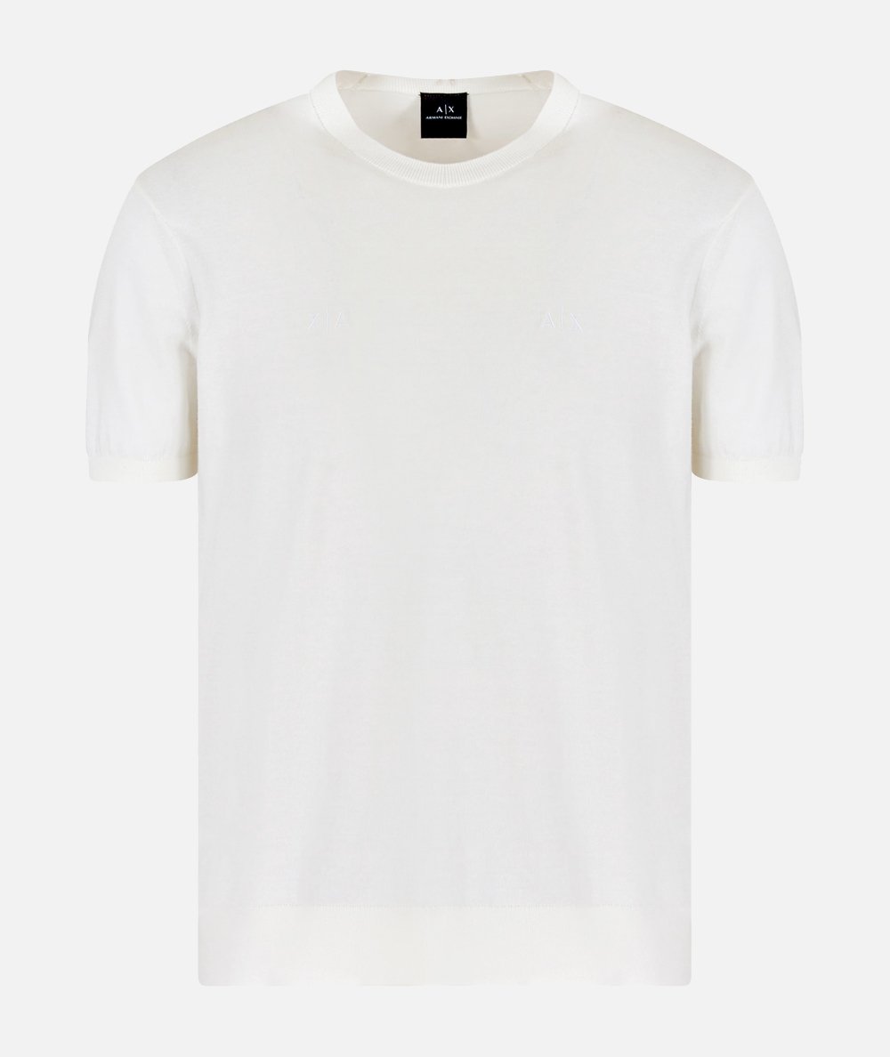 T-shirt in maglia di cotone organico