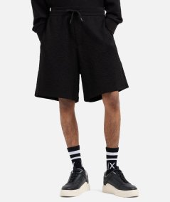 Bermuda basic in tessuto stretch