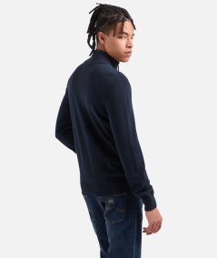 Cardigan full zip in cotone organico