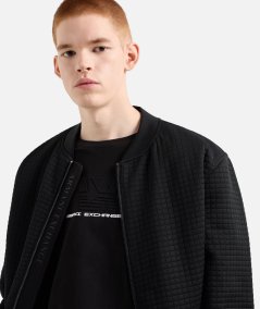T-shirt regular fit con logo in rilievo