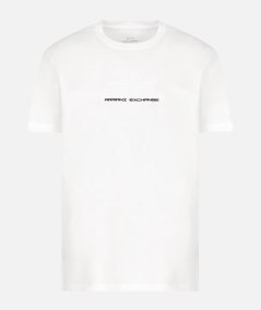 T-shirt regular fit con logo in rilievo