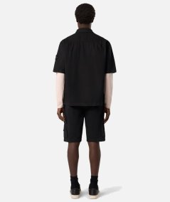Overshirt BRUSHED ORGANIC COTTON CANVAS OLD EFFECT