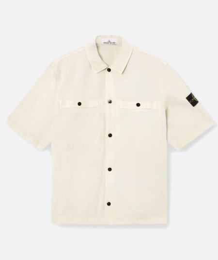 Overshirt BRUSHED ORGANIC COTTON CANVAS OLD EFFECT - Duepistudio ***** Abbigliamento, Accessori e Calzature | Uomo - Donna