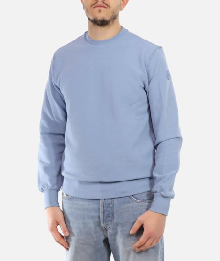 Felpa girocollo effetto ottoman - Duepistudio ***** Abbigliamento, Accessori e Calzature | Uomo - Donna