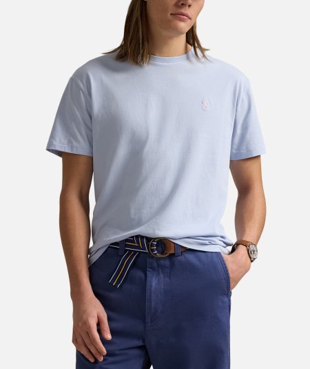 T-shirt girocollo in jersey custom slim fit
