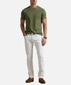 T-shirt girocollo in jersey custom slim fit