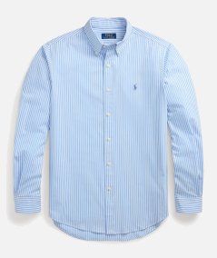 CAMICIA A RIGHE IN POPELINE BI-STRETCH