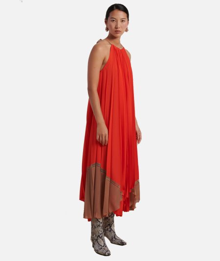 Abito lungo plissettato - Duepistudio ***** Abbigliamento, Accessori e Calzature | Uomo - Donna
