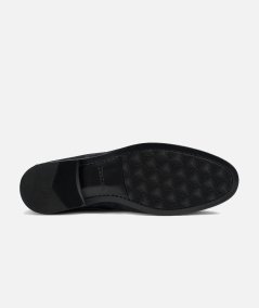 Mocassino in suede blu