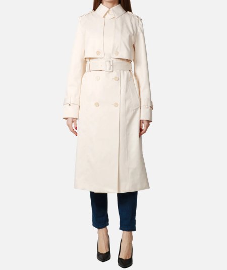 Trench in tessuto tecnico jacquard - Duepistudio ***** Abbigliamento, Accessori e Calzature | Uomo - Donna