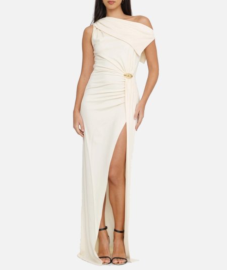 Abito Red Carpet asimmetrico in jersey - Duepistudio ***** Abbigliamento, Accessori e Calzature | Uomo - Donna