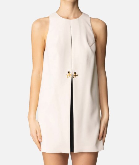 Abito in crêpe bicolore - Duepistudio ***** Abbigliamento, Accessori e Calzature | Uomo - Donna