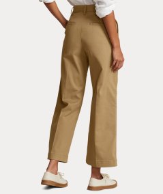 Pantaloni chino a gamba larga