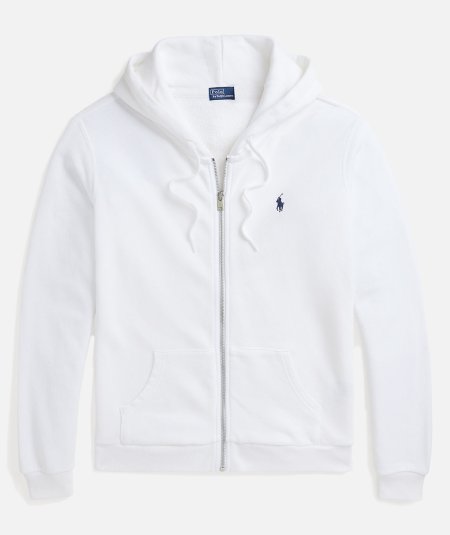Felpa con cappuccio e zip in pile di cotone - Duepistudio ***** Abbigliamento, Accessori e Calzature | Uomo - Donna