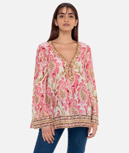 Caftano Paisley - Duepistudio ***** Abbigliamento, Accessori e Calzature | Uomo - Donna