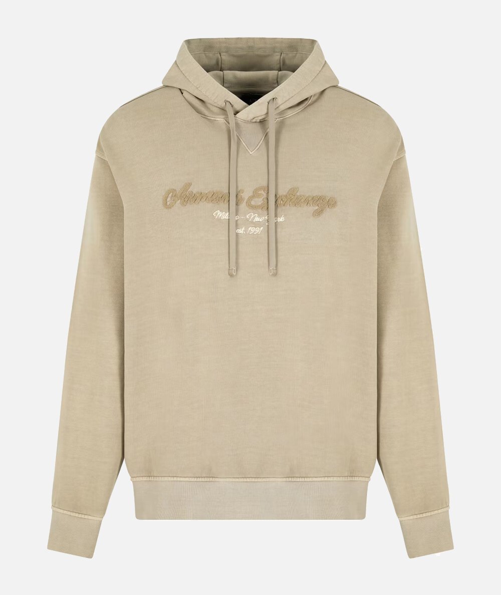 Felpa basic con cappuccio