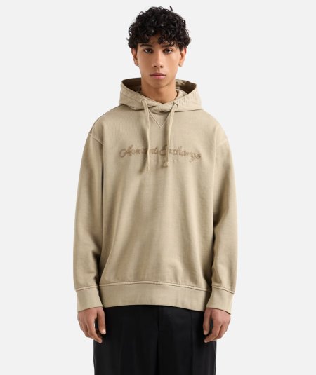Felpa basic con cappuccio