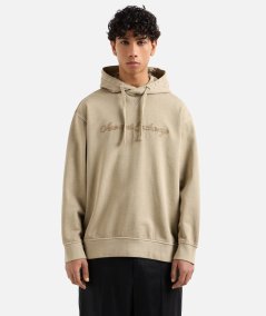 Felpa basic con cappuccio