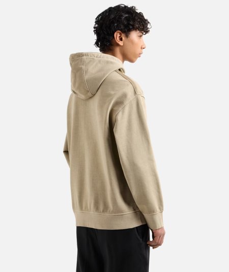 Felpa basic con cappuccio