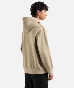 Felpa basic con cappuccio