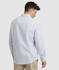 CAMICIA IN SEERSUCKER A RIGHE