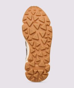 Sneakers in suede e tessuto tecnico