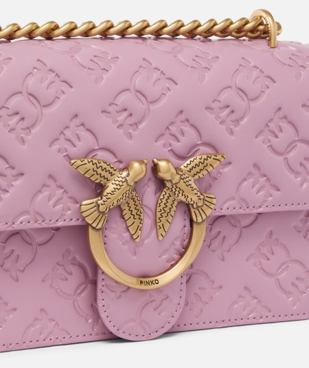 Mini borsa a tracolla Love Bag con logo imprimè