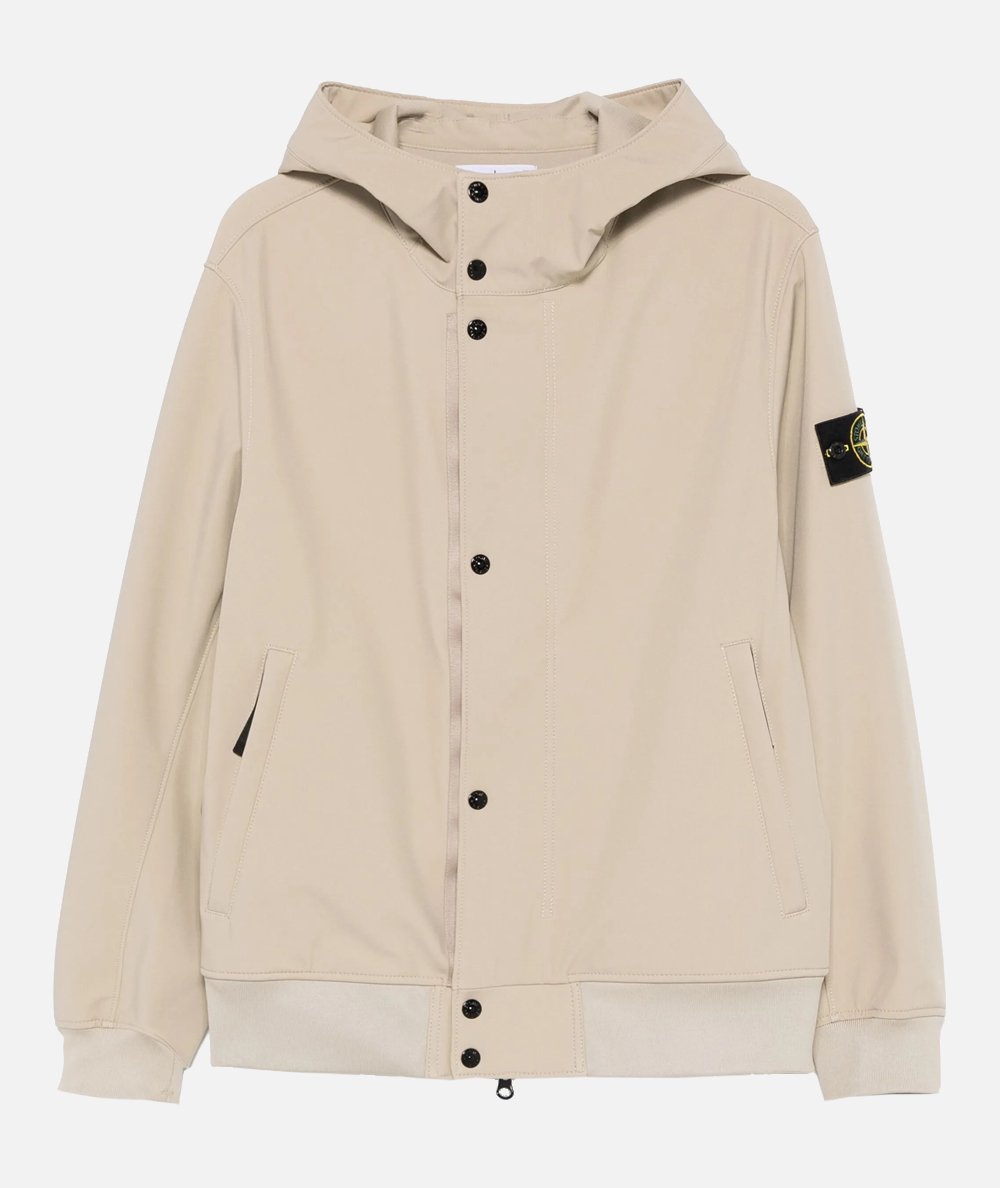 Giacca con cappuccio LIGHT SOFT SHELL-R_e.dye