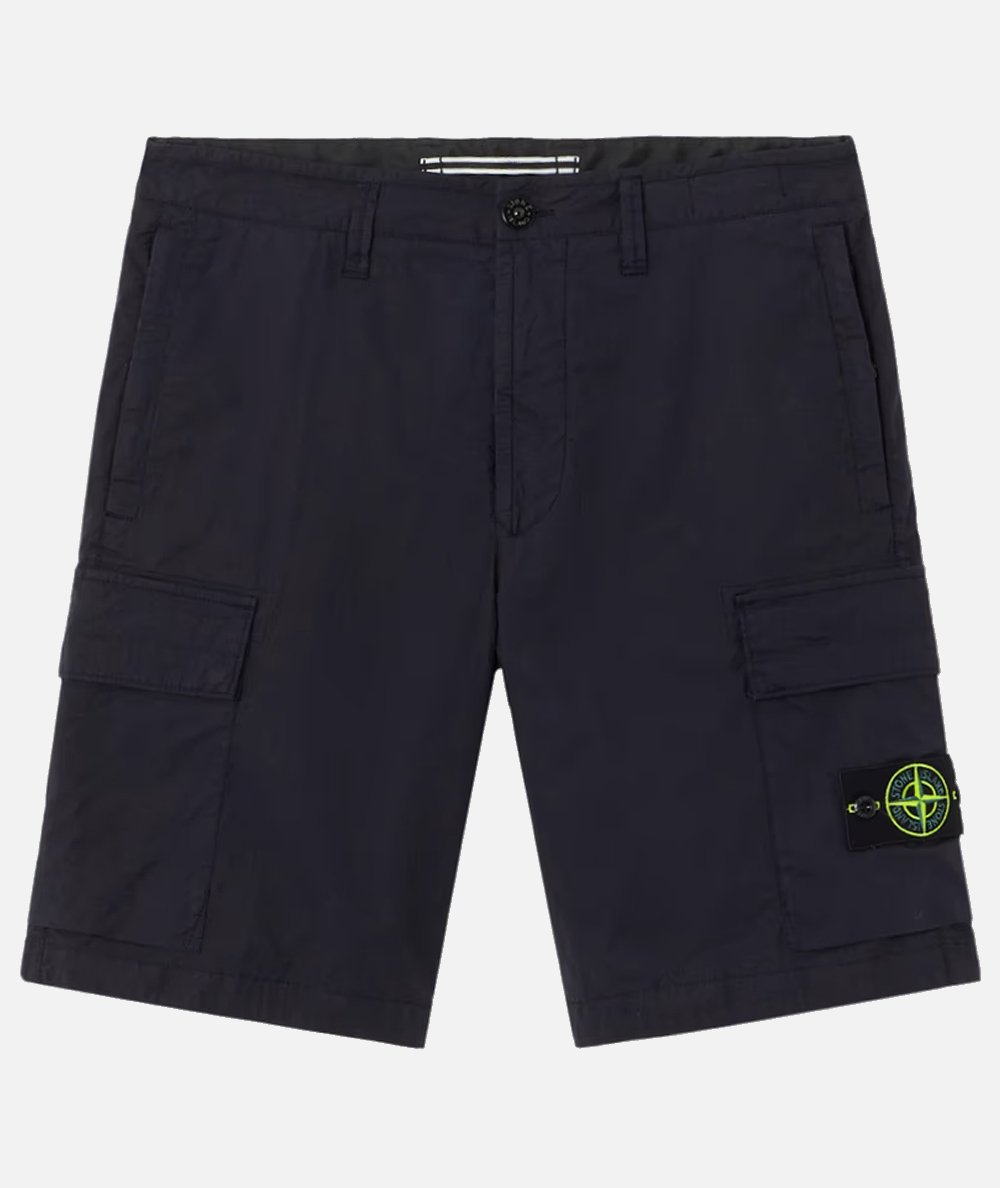 Bermuda cargo stertch cotton tela paracadute vestibilità regular