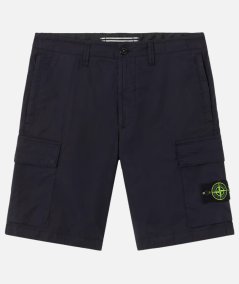 Bermuda cargo stertch cotton tela paracadute vestibilità regular