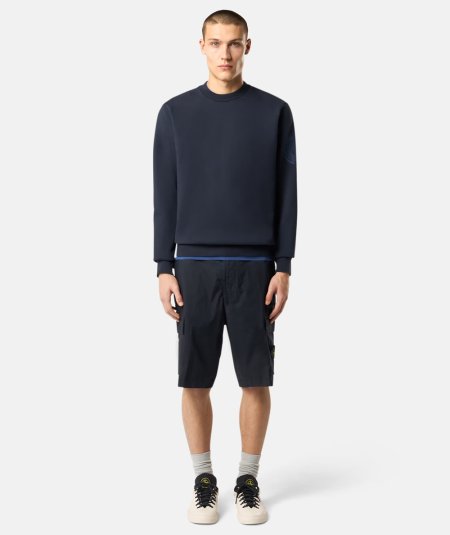Bermuda cargo stertch cotton tela paracadute vestibilità regular