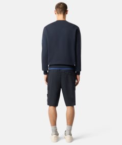 Bermuda cargo stertch cotton tela paracadute vestibilità regular