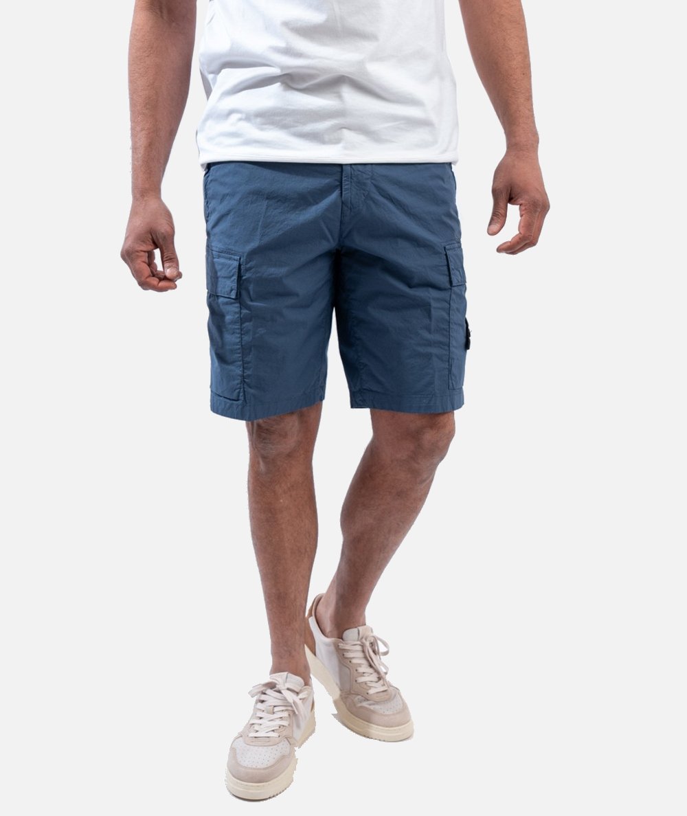 Bermuda cargo stertch cotton tela paracadute vestibilità regular
