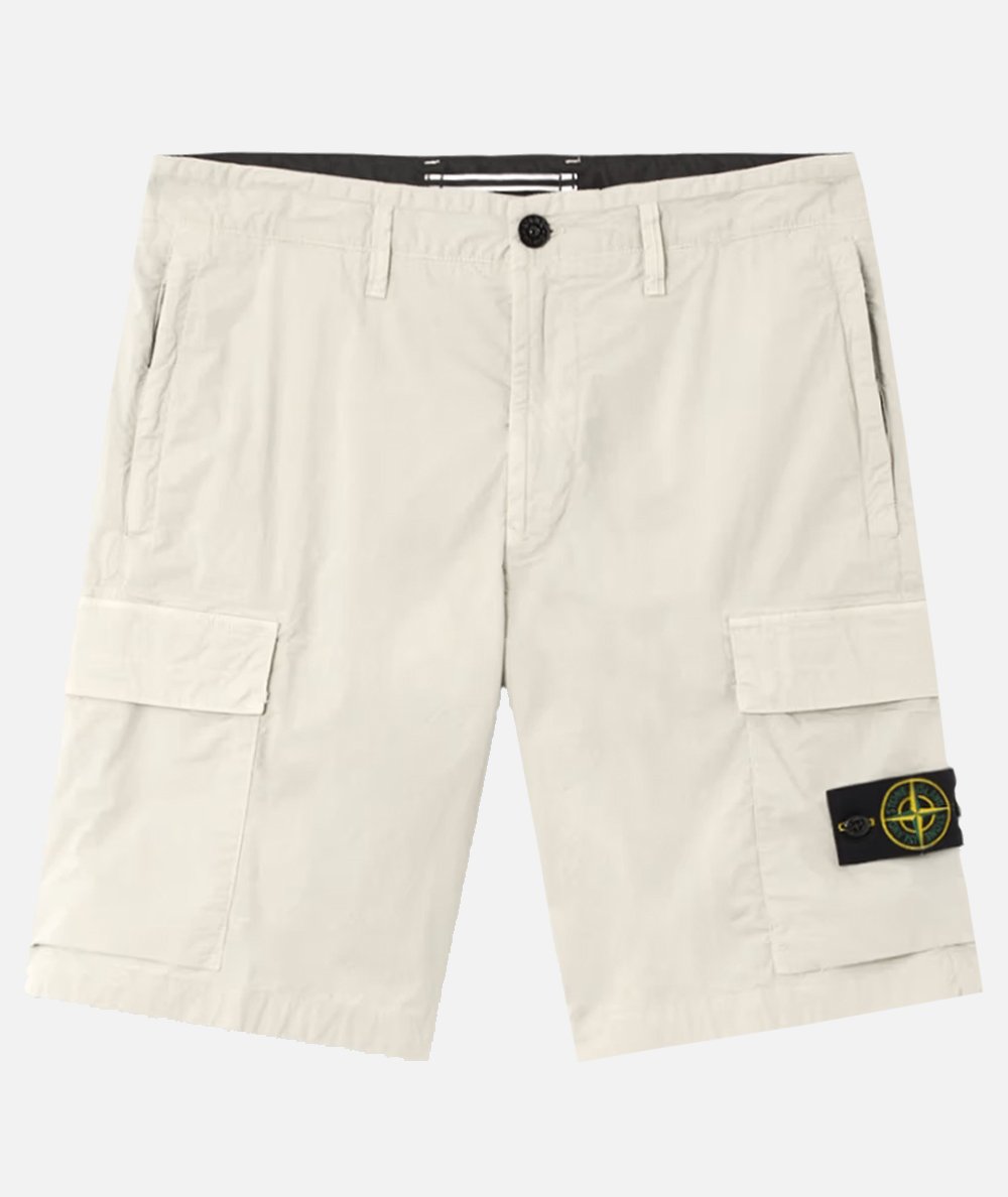Bermuda cargo stertch cotton tela paracadute vestibilità regular