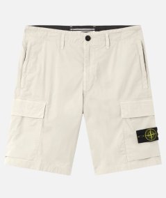 Bermuda cargo stertch cotton tela paracadute vestibilità regular