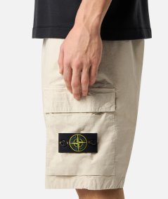 Bermuda cargo stertch cotton tela paracadute vestibilità regular