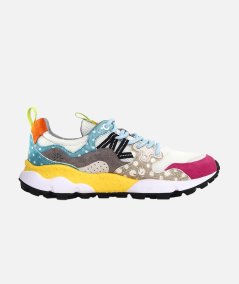 SNEAKERS YAMANO 3 SUEDE / RETE/PONY HAIR