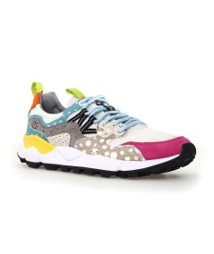 SNEAKERS YAMANO 3 SUEDE / RETE/PONY HAIR