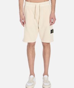 Bermuda felpa con patch removibile
