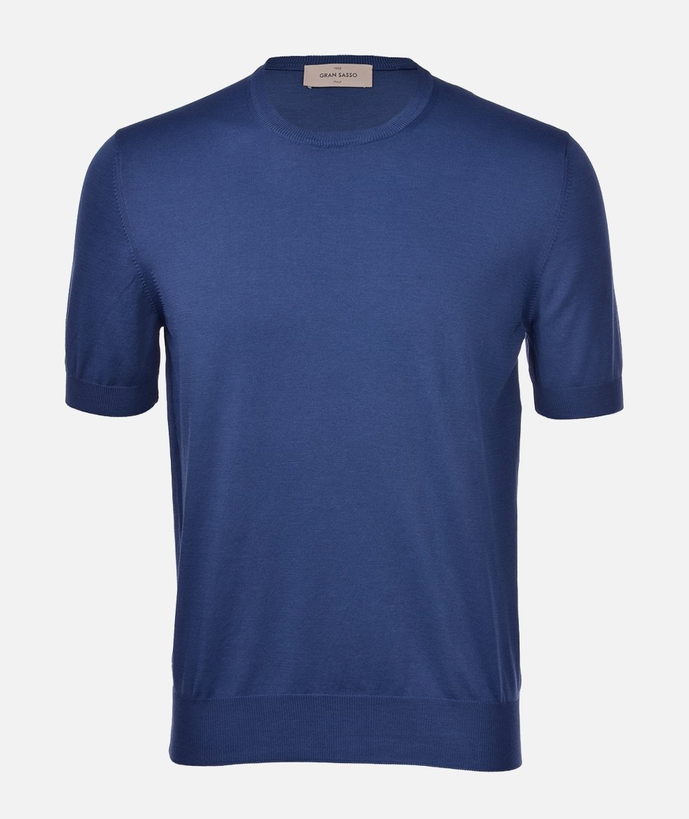 T-shirt in maglia cotone organico