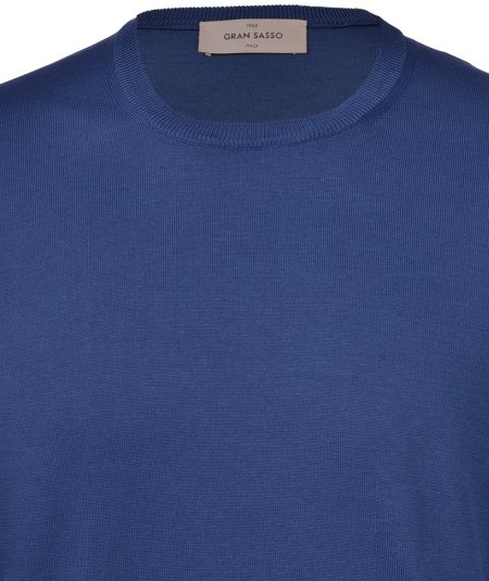 T-shirt in maglia cotone organico