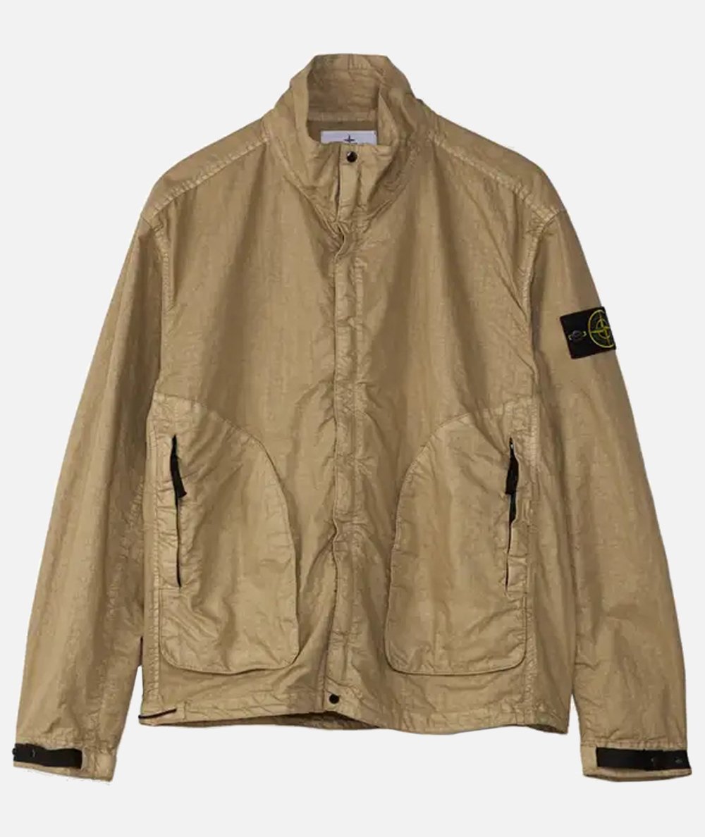 Giubbotto organic-look nylon panama-tc