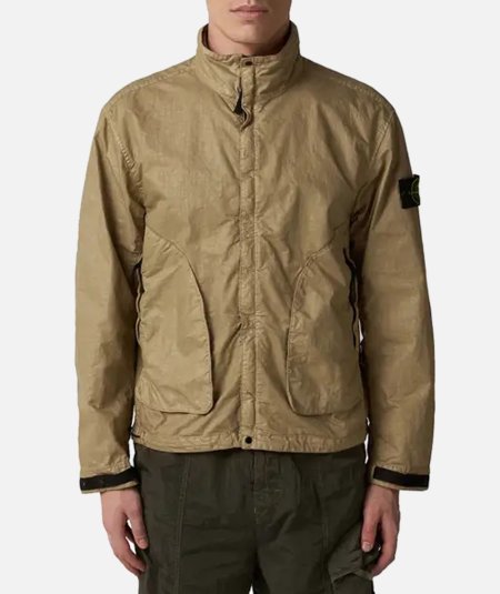 Giubbotto organic-look nylon panama-tc