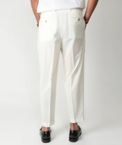 PortobelloS- Pantalone tasca america in tela lana/poly stretch