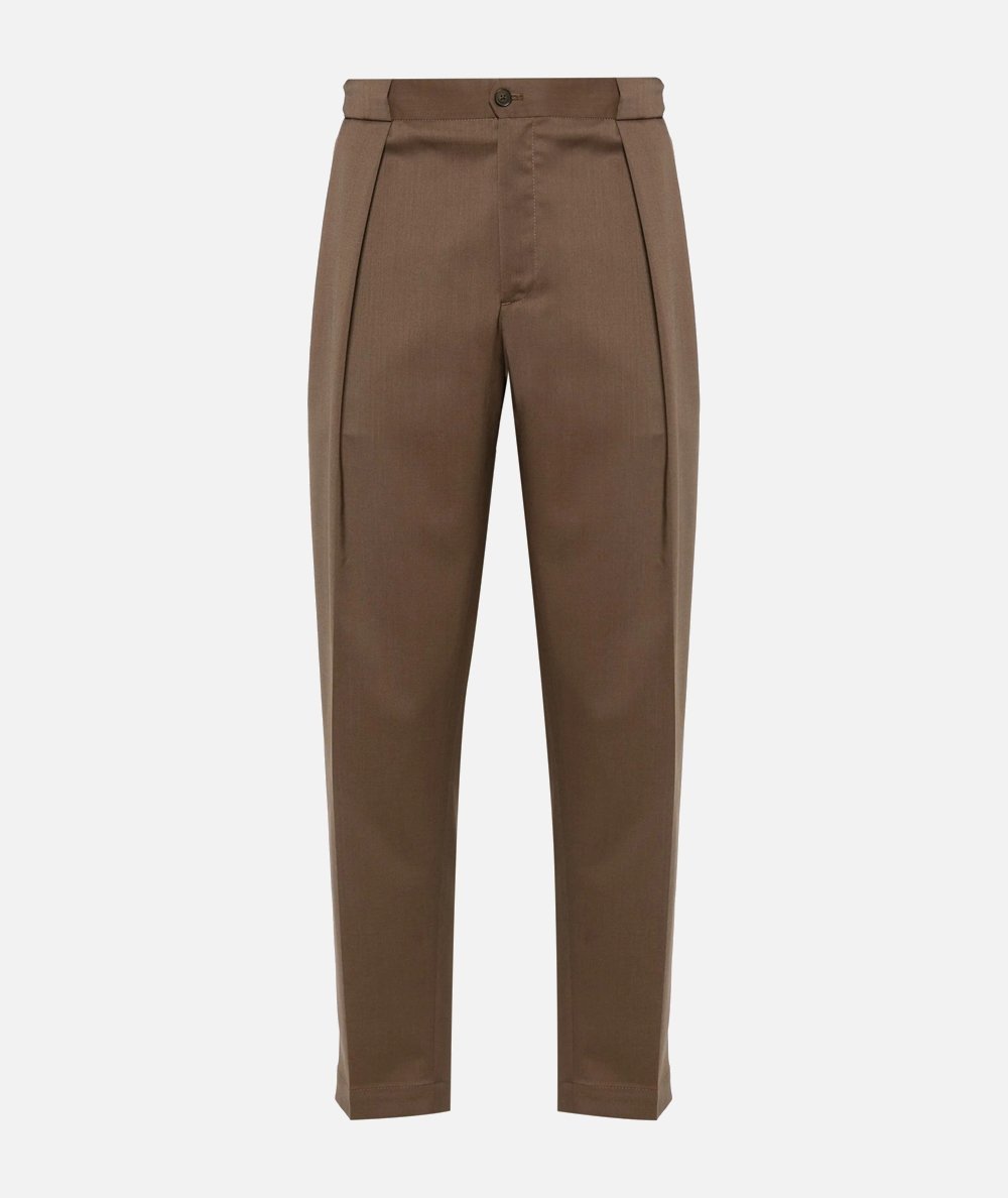PortobelloS- Pantalone tasca america in tela lana/poly stretch