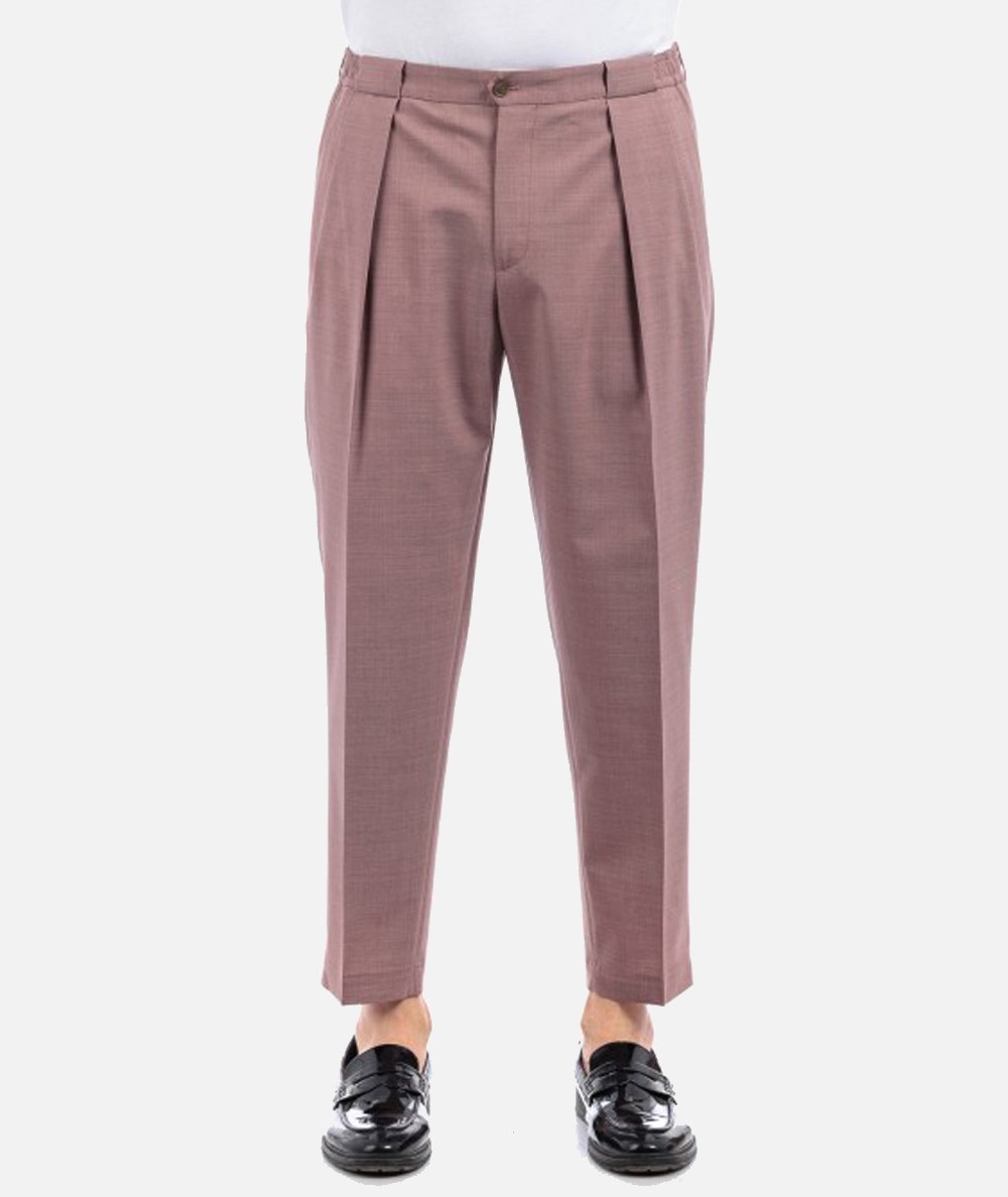 PortobelloS- Pantalone tasca america in tela lana/poly stretch