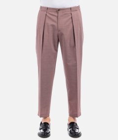 PortobelloS- Pantalone tasca america in tela lana/poly stretch